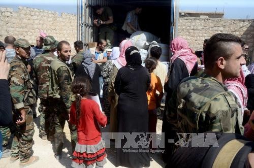 UNO und Russland diskutieren über Feuerpause für humanitäre Hilfe in Aleppo - ảnh 1